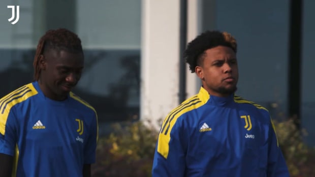 Juventus train ahead of facing Zenit